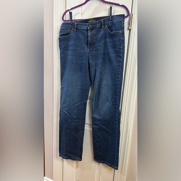 Lauren Ralph Lauren Blue Straight Leg Jeans - Picture 9 of 9